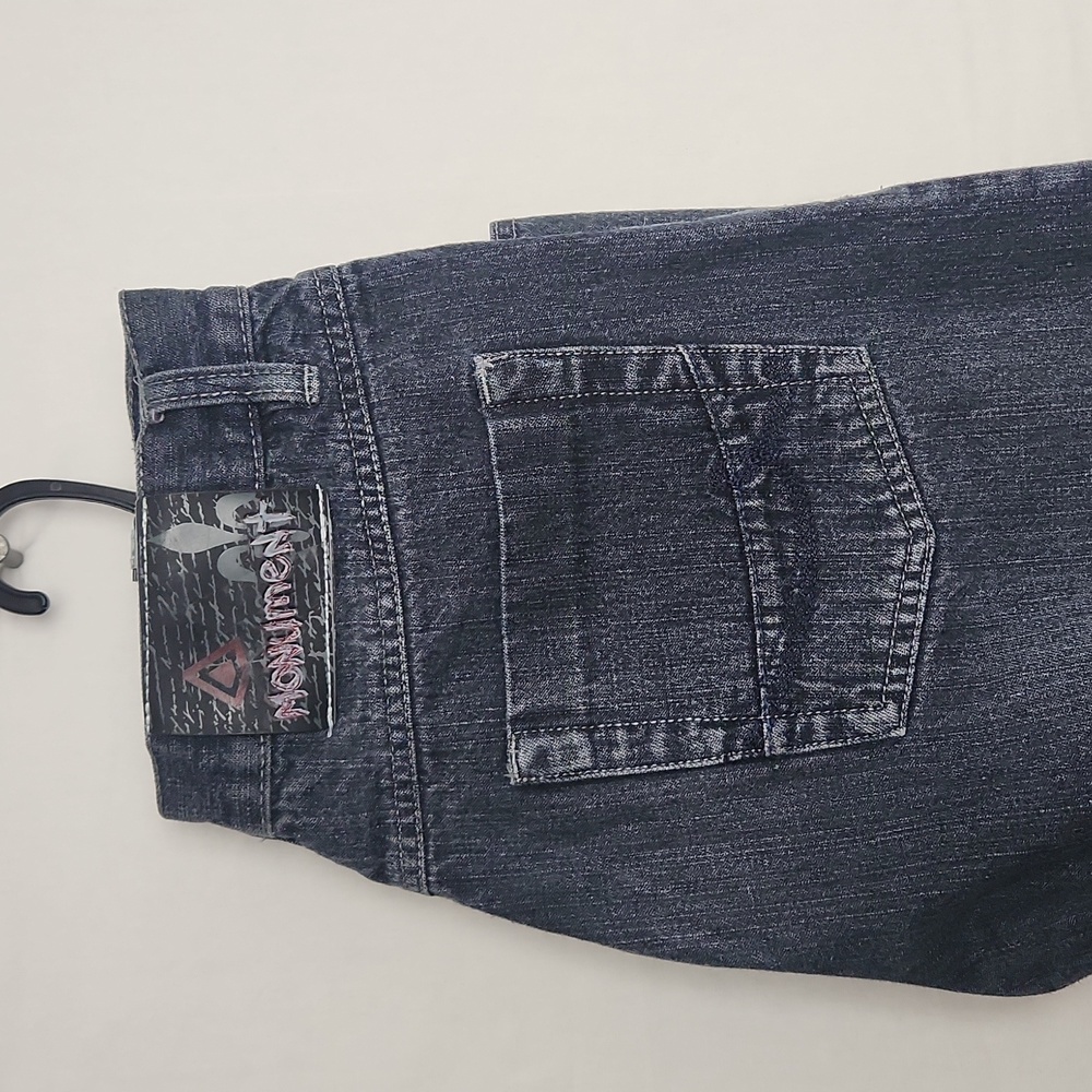 Monument Jeans (boys) dark charcoal nearly black jeans straight leg